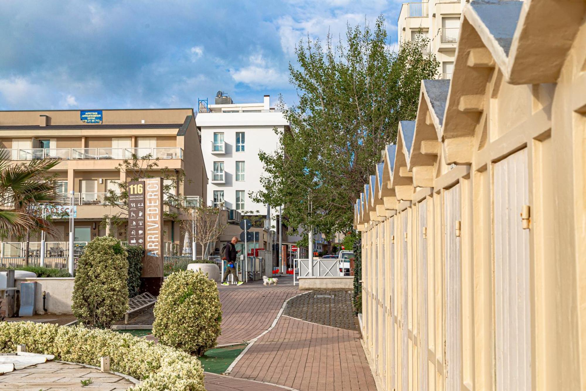 Hotel Avana Fronte Mare Riccione Exteriér fotografie