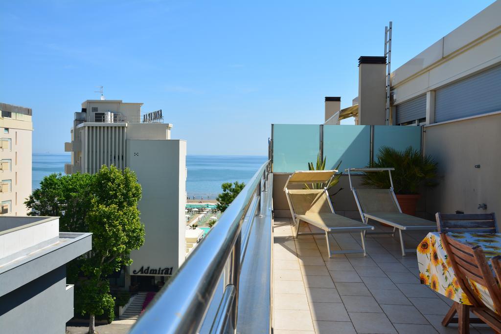 Hotel Avana Fronte Mare Riccione Exteriér fotografie